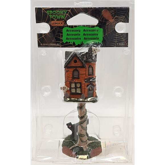 Lemax Spooky Town Haunted Birdhouse # 64051 - Picture 1 of 4